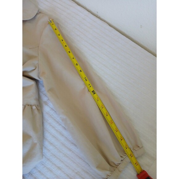 AMI Womens Beige Button Front Jacket XL Casual Lightweight Blazer Style Coat - Picture 13 of 15